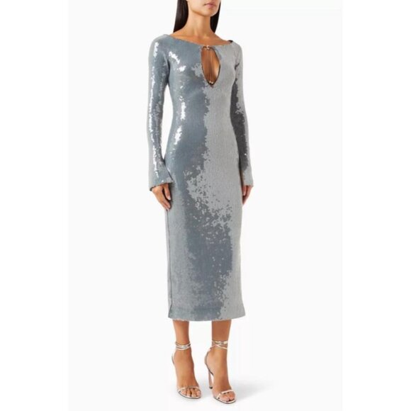 NWT 16Arlington Solare Sequin Midi Dress